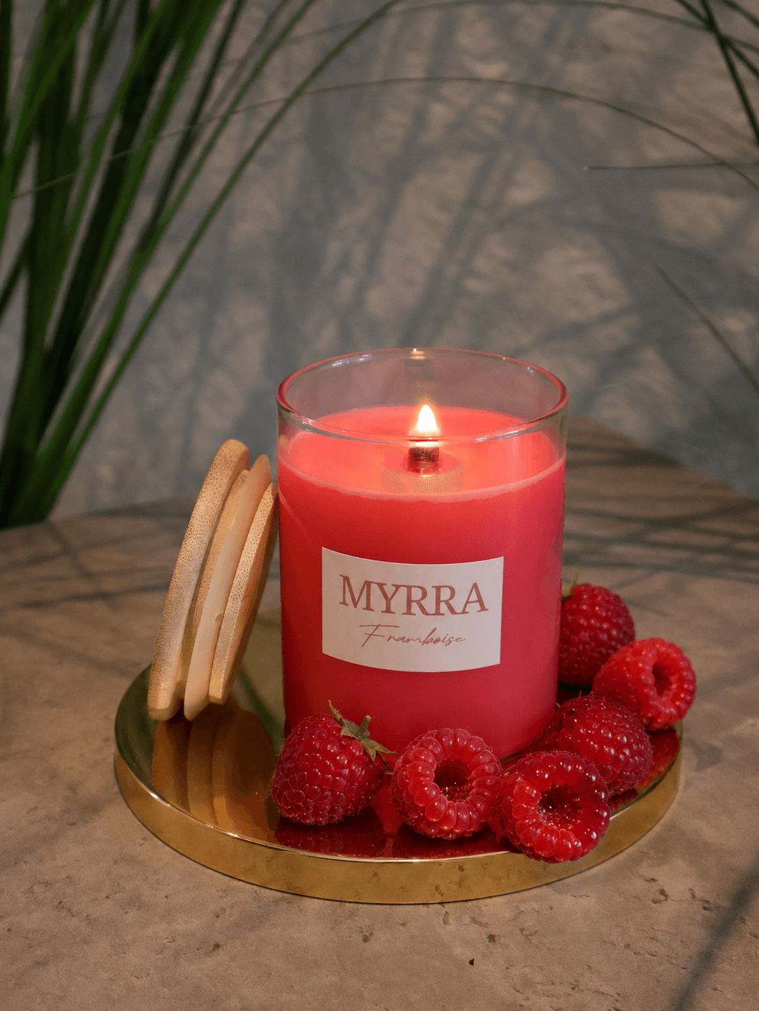 Framboise, Mèche en bois